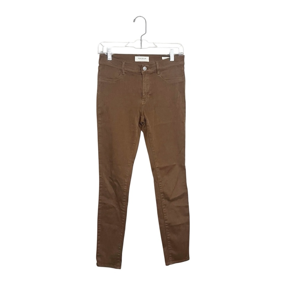 PacSun Women's Jegging Skinny Jeans Brown Size 26 Soft Coastal Cowboy Boho